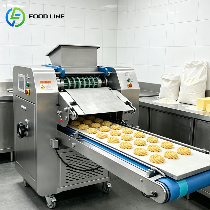 Rotary Bakery Oven - 高容量ビスケット製造機、業務用クッキー成形・生地カット装置（ベーカリー工場向け、カスタマイズ可能）
