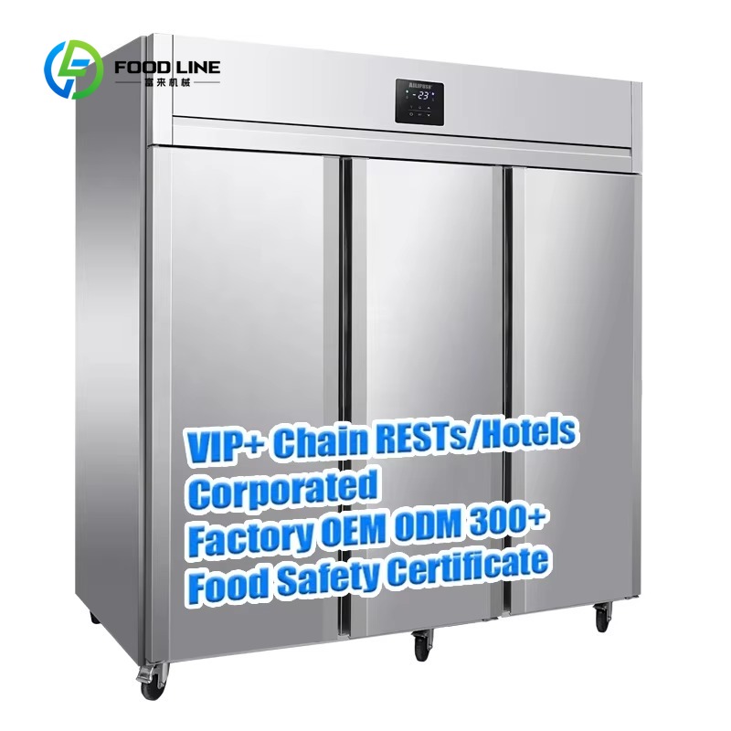 Commercial Kitchen Refrigerator - 業務用カスタマイズキッチン冷凍庫、直立型リーチイン冷凍庫冷蔵庫、レストラン・ホテル厨房向け1・2・3・4・6ドア冷凍庫