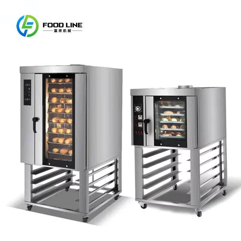 Rotary Bakery Oven - カスタマイズサイズトレイ工業用対流式オーブン電気スチームベーカリー業務用対流式オーブン