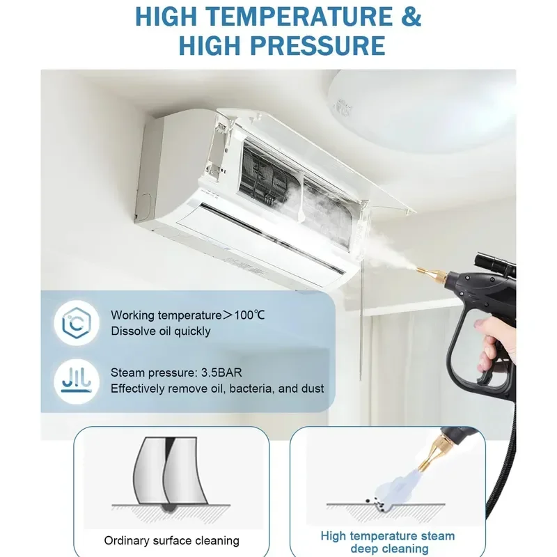 手動加圧スチーマー洗浄、キッチンフード用多目的スチームクリー - Commercial Kitchen Air Conditioner のレビューと価格