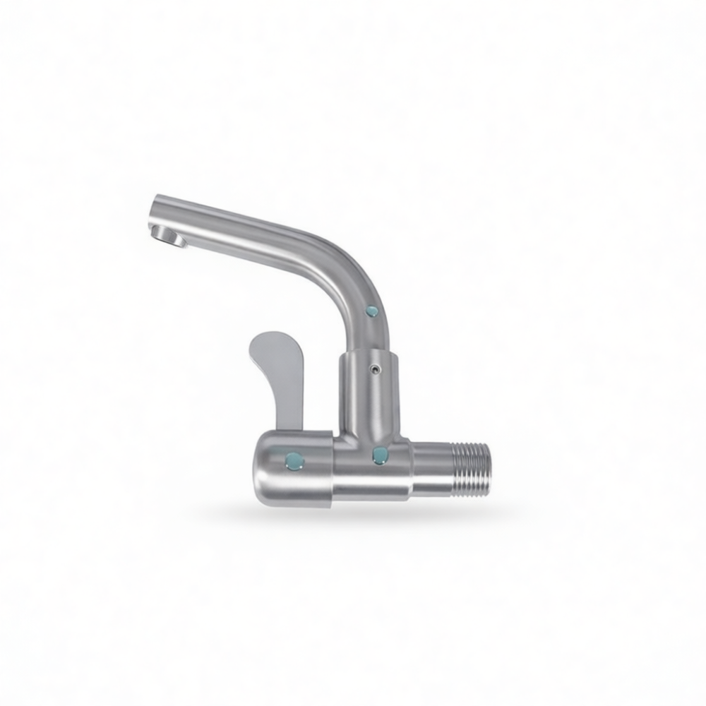 耐久性のあるステンレス鋼のキッチン蛇口壁掛け式シングル冷水タ - Commercial Kitchen Plumbing のレビューと価格