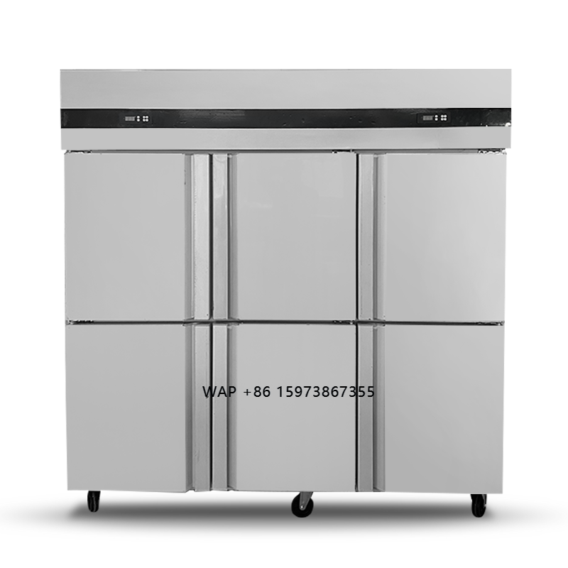 業務用大型高品質自立型6ドア冷凍冷蔵庫、スーパーマーケット厨 - Commercial Kitchen Refrigerator のレビューと価格