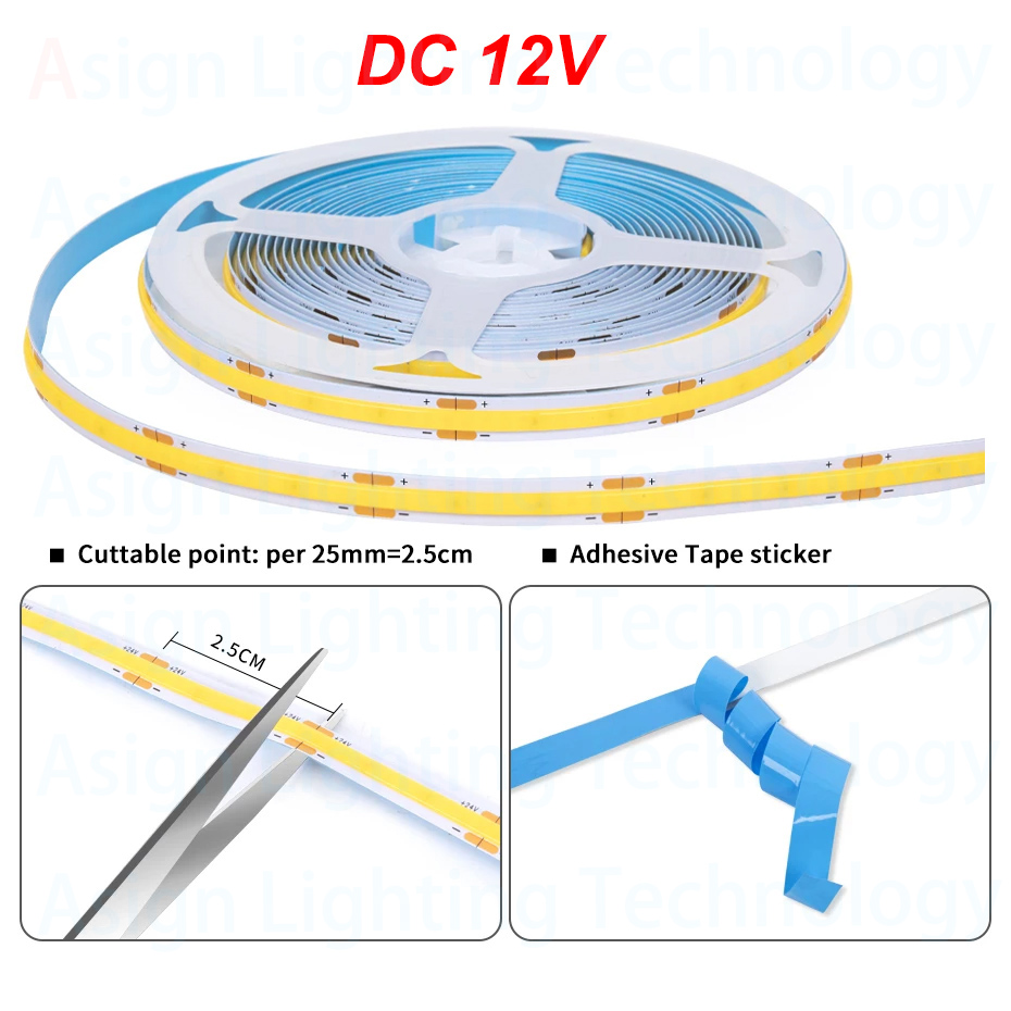 320LEDs/m COB ストリップライト デュポンインタ - Commercial Kitchen Lights のレビューと価格