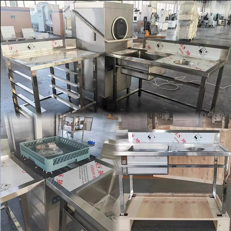 304ステンレス鋼業務用食器洗浄機-レストラン、ホテル、ケー - Commercial Kitchen Kitchen のレビューと価格