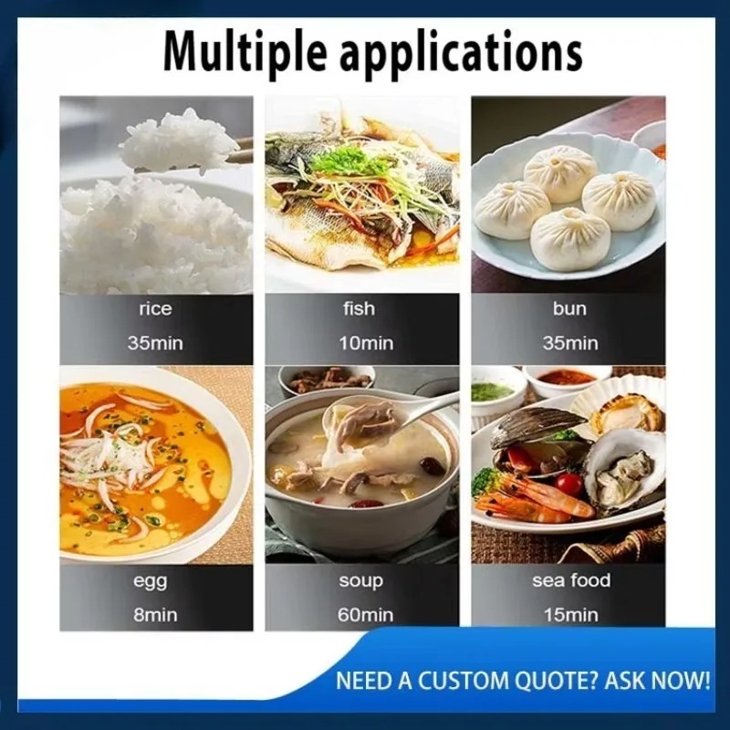 業務用厨房機器 ガス式蒸し器 工業用炊飯器 蒸し機 ライスロ - Commercial Kitchen Kitchen のレビューと価格