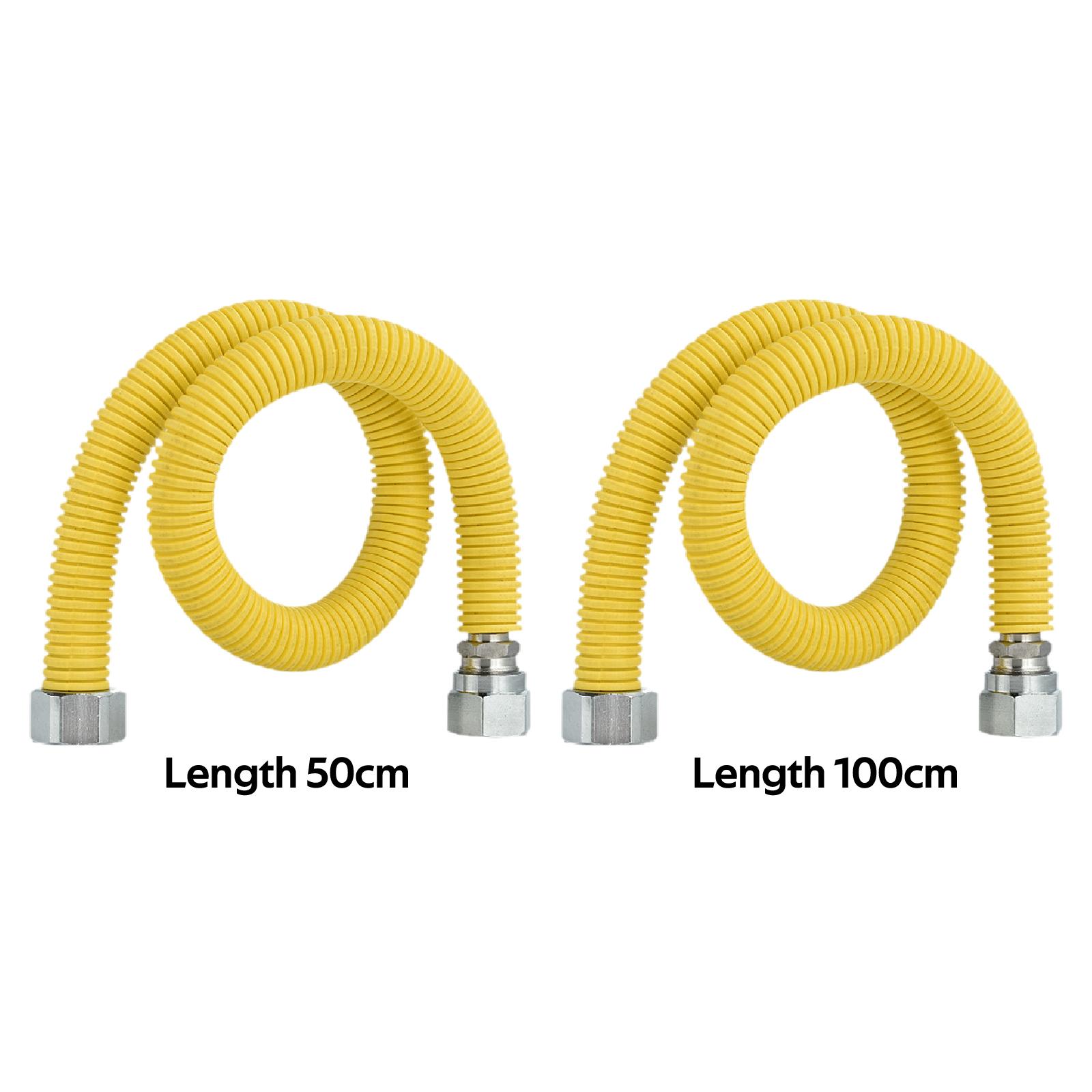 ガスホース部品キッチン簡単設置家庭用信頼性の高いステンレス鋼 - Commercial Kitchen Gas Line のレビューと価格