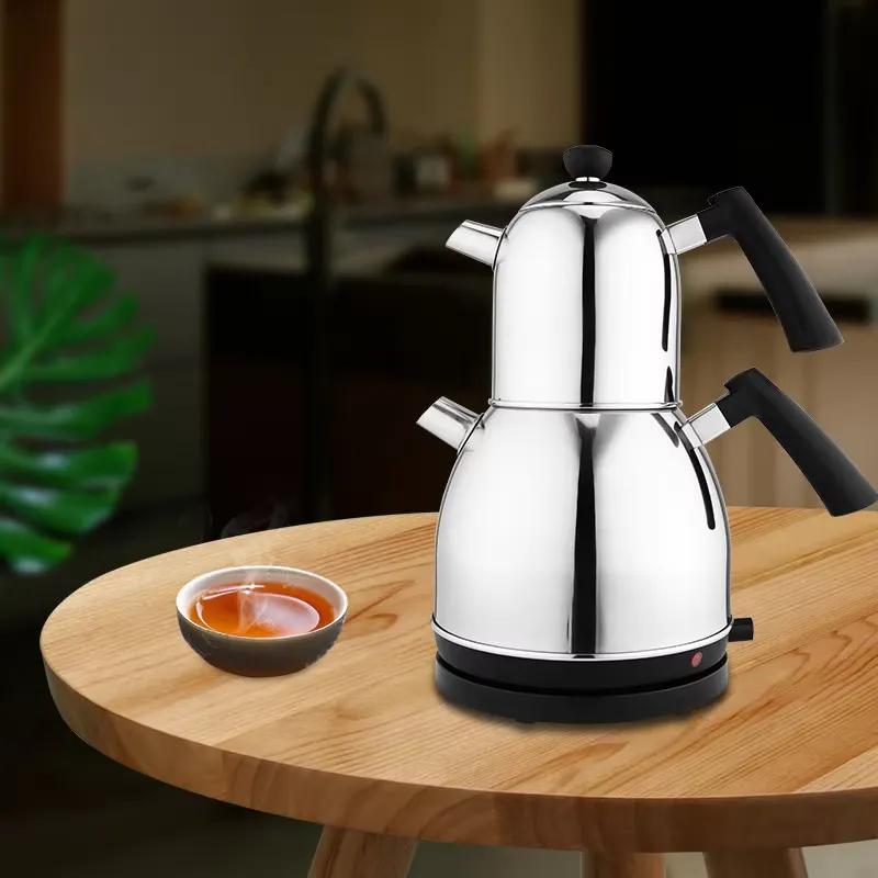 業務用電気ティーブリューワー ダブルポット 急速加熱 110 - Commercial Kitchen Boiler のレビューと価格