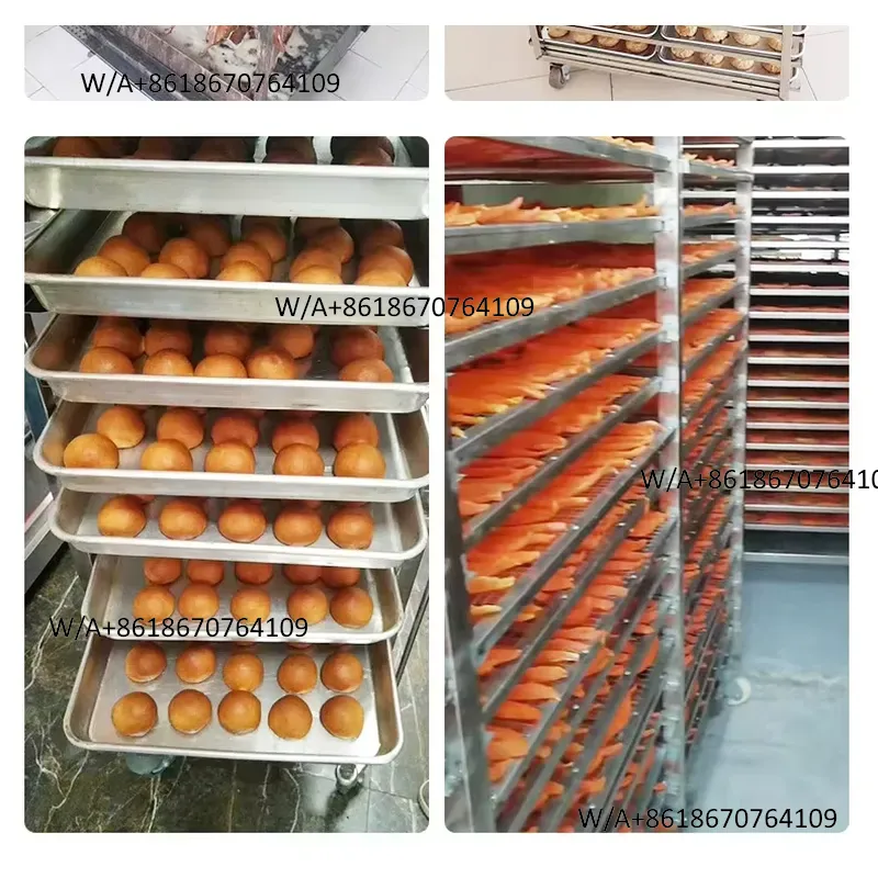 新しいステンレス製ベーカリー用オーブン。電気式で、64段のト - Rotary Bakery Oven のレビューと価格