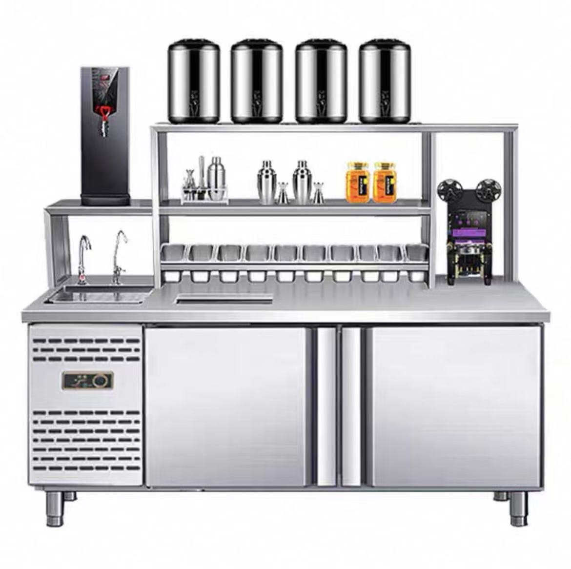 業務用ステンレス製作業台 ホテル レストラン カフェ キッチ - Commercial Kitchen Plumbing のレビューと価格