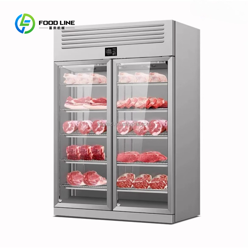 業務用カスタマイズワンドア牛肉熟成肉乾湿両用温度制御霜取り不 - Commercial Kitchen Refrigerator のレビューと価格