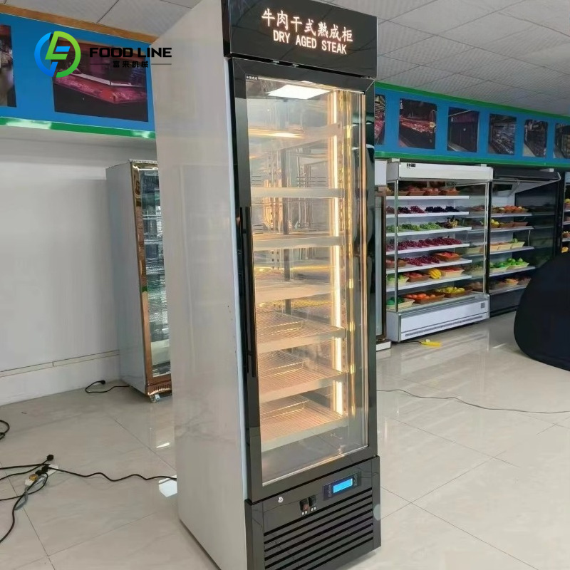 業務用カスタマイズワンドア牛肉熟成肉乾湿両用温度制御霜取り不 - Commercial Kitchen Refrigerator のレビューと価格