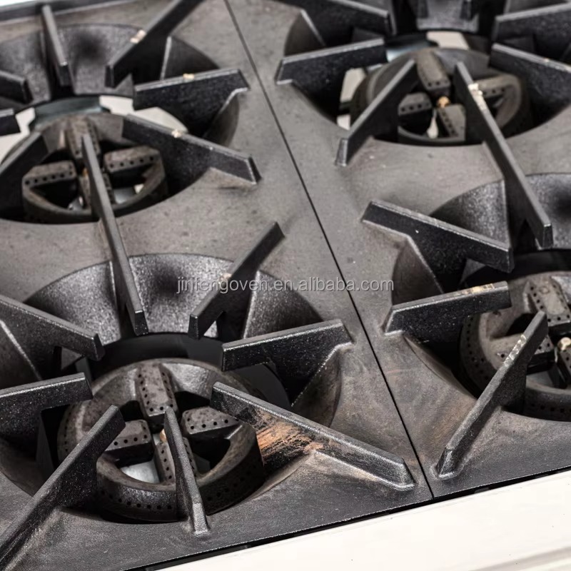 業務用厨房機器 プロ仕様 6口ガスコンロ 工業用ポータブルガ - Commercial Kitchen Kitchen のレビューと価格