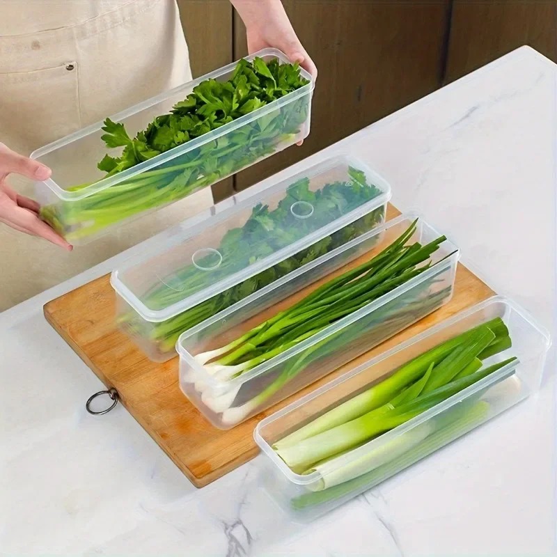 1/2/4個入り 青玉ねぎ鮮度保持保存容器 プラスチック製冷 - Commercial Kitchen Refrigerator のレビューと価格