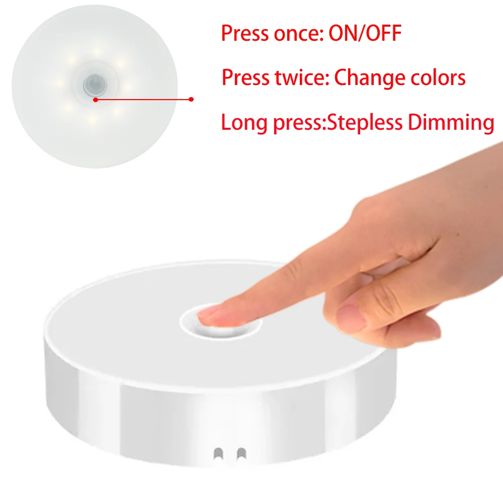 ナイトライト USB 充電式ナイトライトボタンスイッチキッチ - Commercial Kitchen Lights のレビューと価格