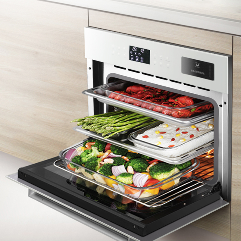 60Lスマートコンビスチームオーブン、回転式パン焼きコンベク - Rotary Bakery Oven のレビューと価格