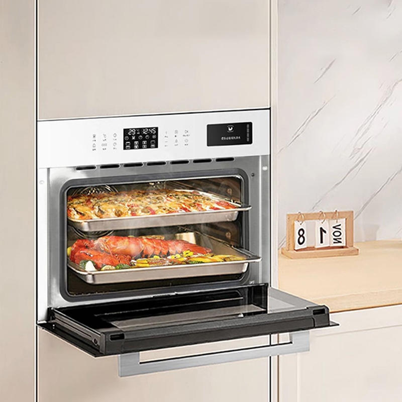 60Lスマートコンビスチームオーブン、回転式パン焼きコンベク - Rotary Bakery Oven のレビューと価格