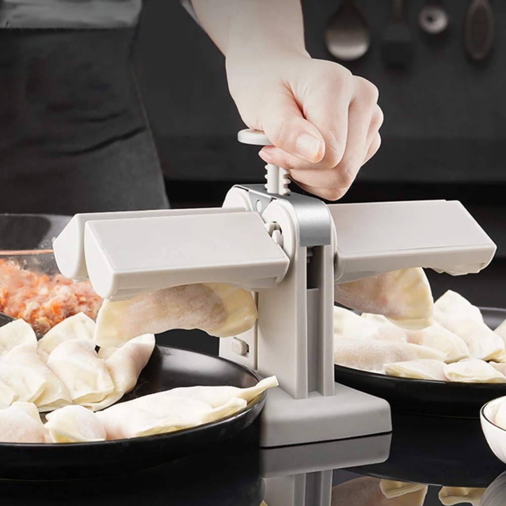自動餃子製造機、お手入れ簡単、ダブルヘッドプレス型、パイ・ワ - Commercial Kitchen Supplies のレビューと価格