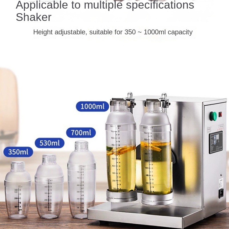 シェーカーパールミルクティーショップシェーカー自動ダブルヘッ - Bar Blender Mixing のレビューと価格