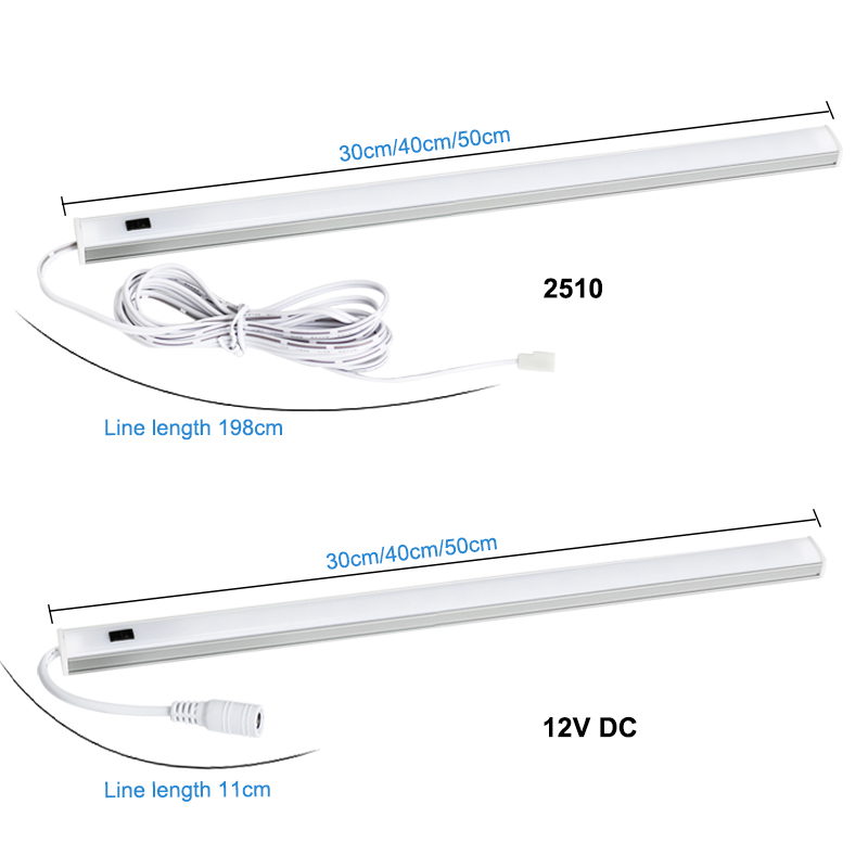 LEDアンダーキャビネットライトキッチンランプ寝室ワードロー - Commercial Kitchen Lights のレビューと価格