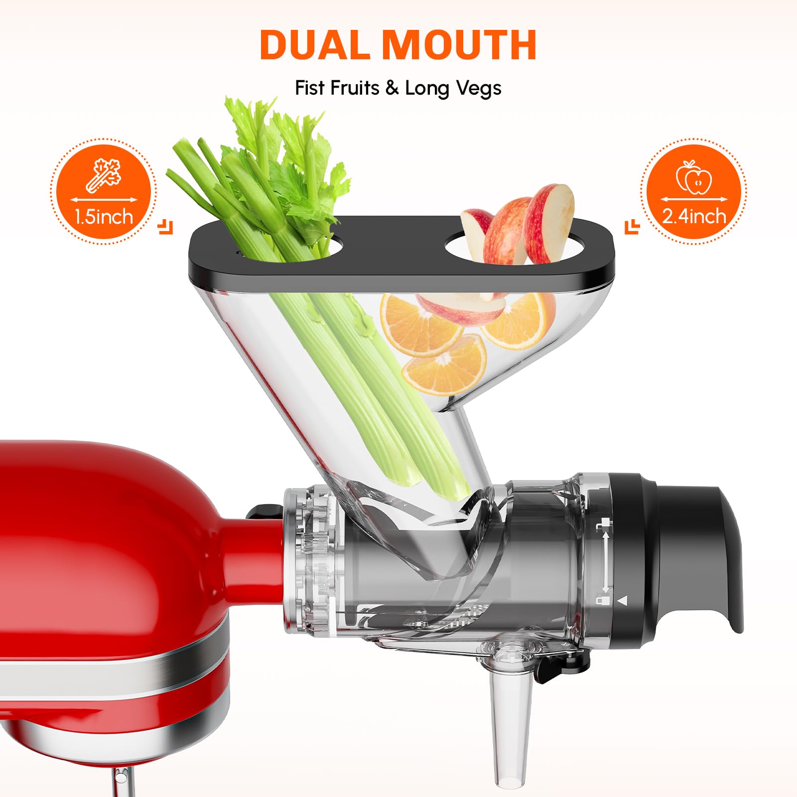 キッチンエイドスタンドミキサー用咀嚼式ジューサーアタッチメン - Commercial Kitchen Supplies のレビューと価格