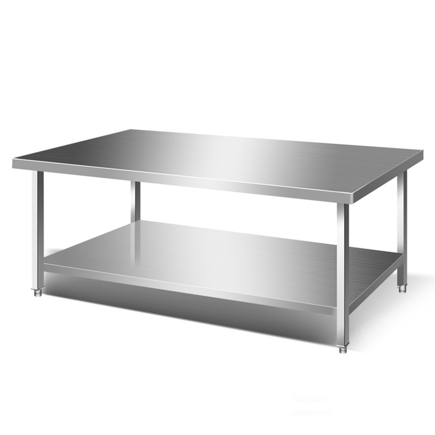 業務用ステンレス製厨房作業台 新品 ホテル レストラン作業台 - Commercial Kitchen Prep Table のレビューと価格