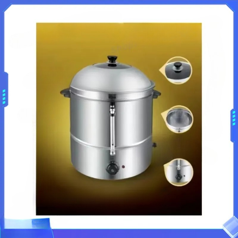 業務用大型電気式ステンレス鋼ボイラー、コーン蒸し器、ピーナッ - Commercial Kitchen Boiler のレビューと価格