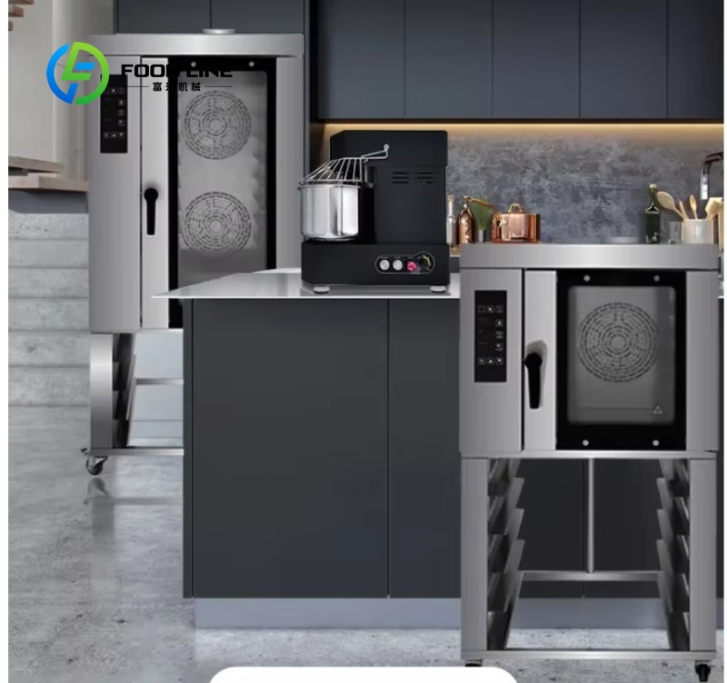 カスタマイズサイズトレイ工業用対流式オーブン電気スチームベー - Rotary Bakery Oven のレビューと価格