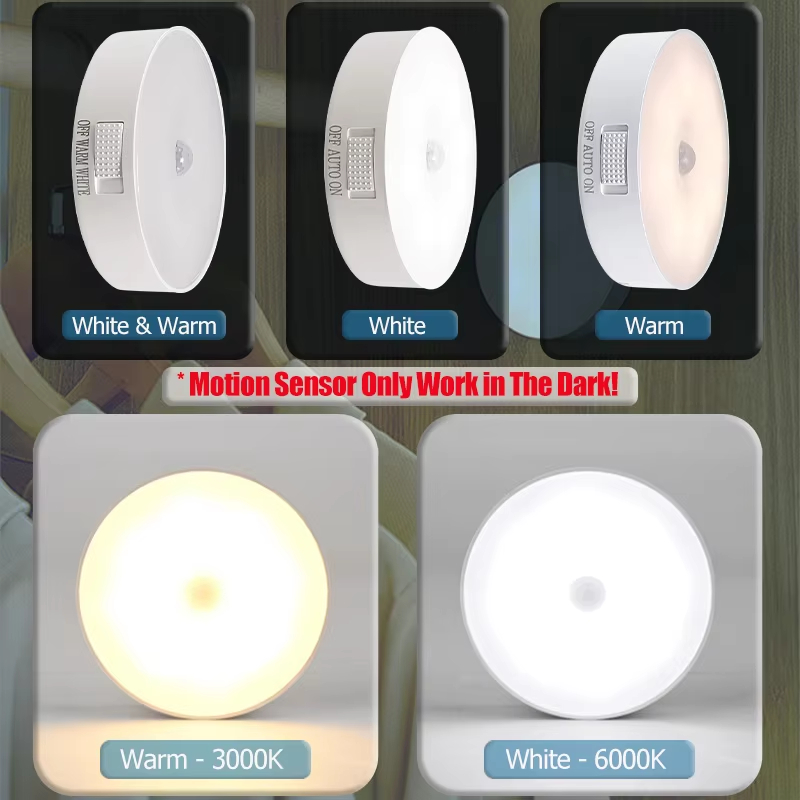 Type-C充電式、モーションセンサー搭載のLEDナイトライ - Commercial Kitchen Lights のレビューと価格