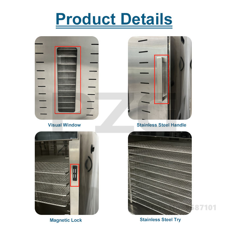 業務用・工業用フルーツ・食品乾燥機 32/48/80/96ト - Commercial Food Dehydrator のレビューと価格